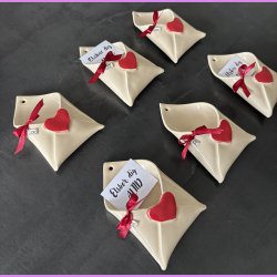 "Love note" kuvert med sljfe