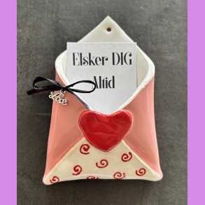 LOVE NOTE kuvert - Lyser�d
