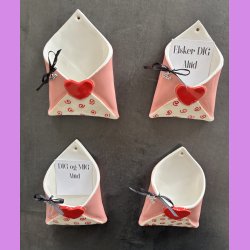 LOVE NOTE kuvert - Lyser�d
