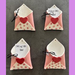 LOVE NOTE kuvert - Lyser�d