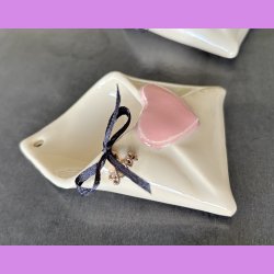 LOVE NOTE kuvert - med lyser�dt hjerte