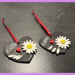 Magurit hjerte ophng - Sort