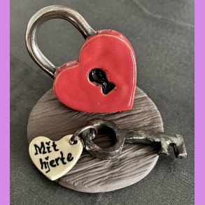 Hjertel�s med mit hjerte n�gle