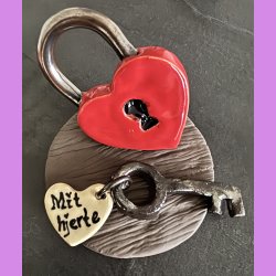 Hjertel�s med mit hjerte n�gle