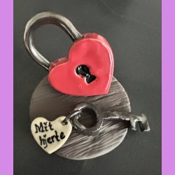 Hjertel�s med mit hjerte n�gle