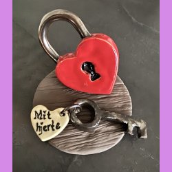 Hjertel�s med mit hjerte n�gle