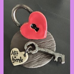 Hjertel�s med mit hjerte n�gle