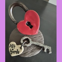 Hjertel�s med mit hjerte n�gle