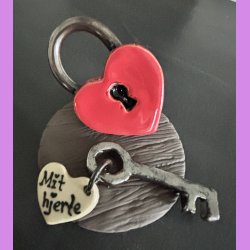 Hjertel�s med mit hjerte n�gle