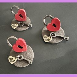 Hjertel�s med mit hjerte n�gle