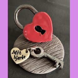 Hjertel�s med mit hjerte n�gle