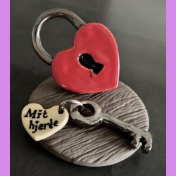 Hjertel�s med mit hjerte n�gle