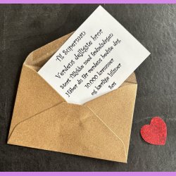 Tilfj et kort til pakken