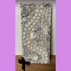 Mosaik fad - Glas sten Gennemsigtig