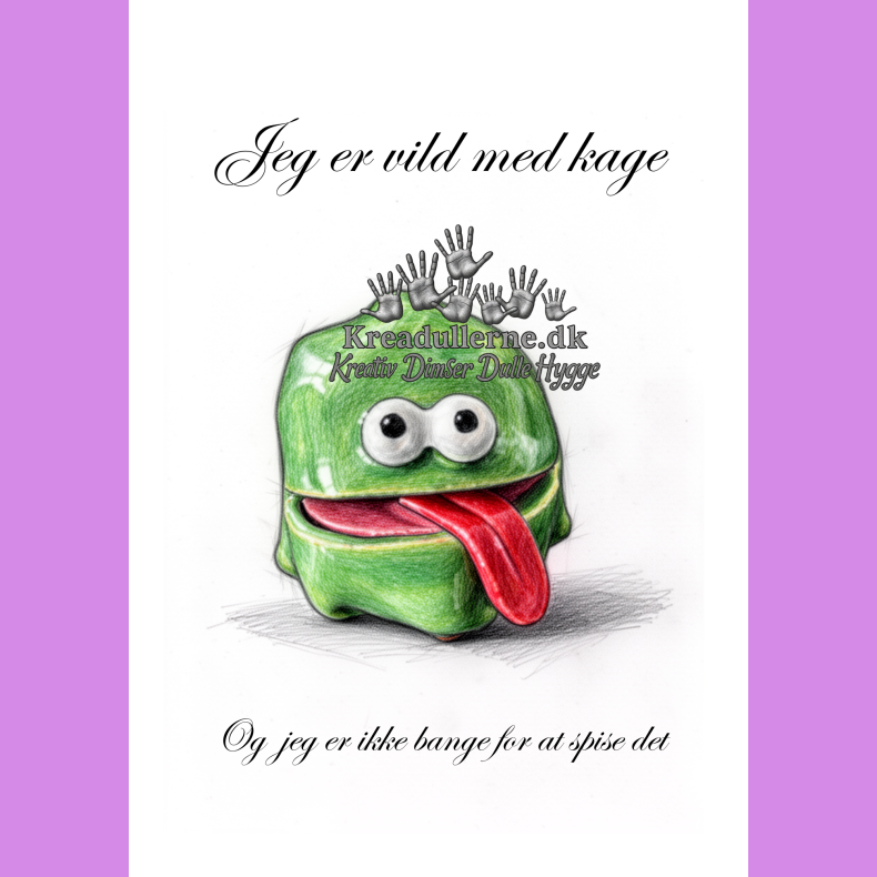 Kajkage - Jeg er vild med kage.
