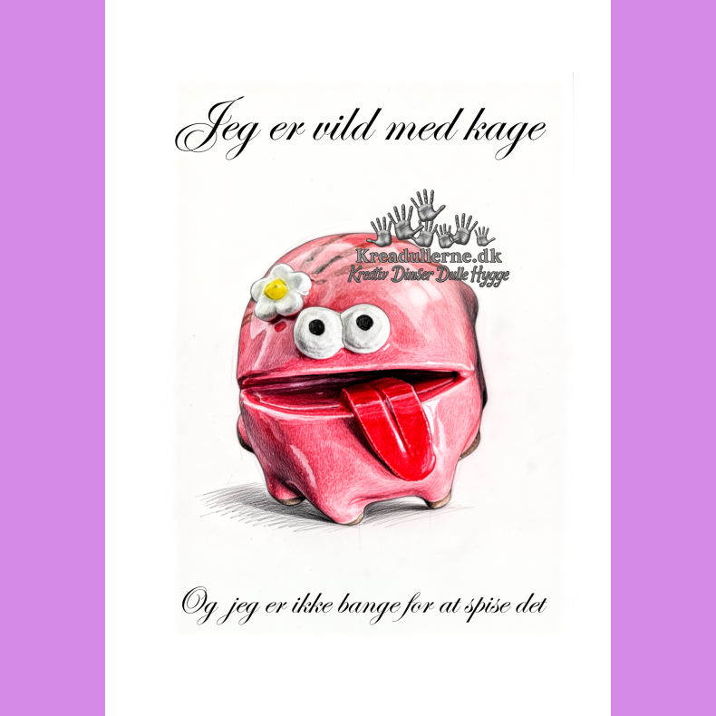 Kajline kage - Jeg er vild med kage.