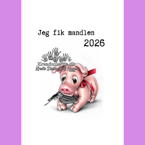 Lille gris med mandel og �rstal