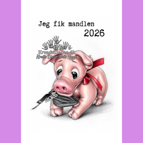 Stor gris med mandel og �rstal