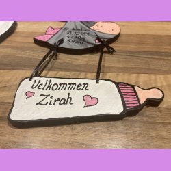 Stork til nyfdt baby