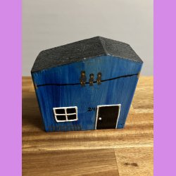 Tr hus - blt - nr. 24 - "sweet home".