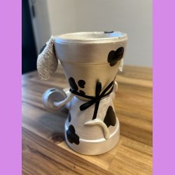 Pottedyr "Hund" - Hvid 