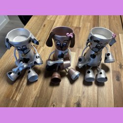 Pottedyr Hund - Brun med sljfe