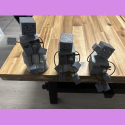 Krligheds robotter med rdt hjerte