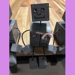 Krligheds robotter med lyserdt hjerte 