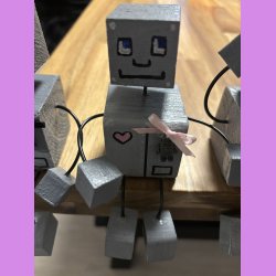 Krligheds robotter med lyserdt hjerte 