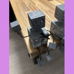 Krligheds robotter med lyserdt hjerte 