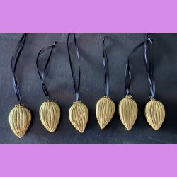 �rets mandel trof� mini med snor- Guld �rstal