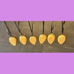 �rets mandel trof� mini med snor- Guld �rstal