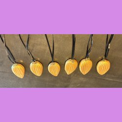 �rets mandel trof� mini med snor- Guld �rstal