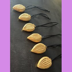 �rets mandel trof� mini med snor- Guld �rstal