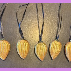 �rets mandel trof� mini med snor- Guld �rstal