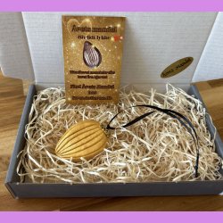 rets mandel trof mini med snor- Guld rstal - Sofie